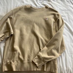 Champion Beige Crewneck